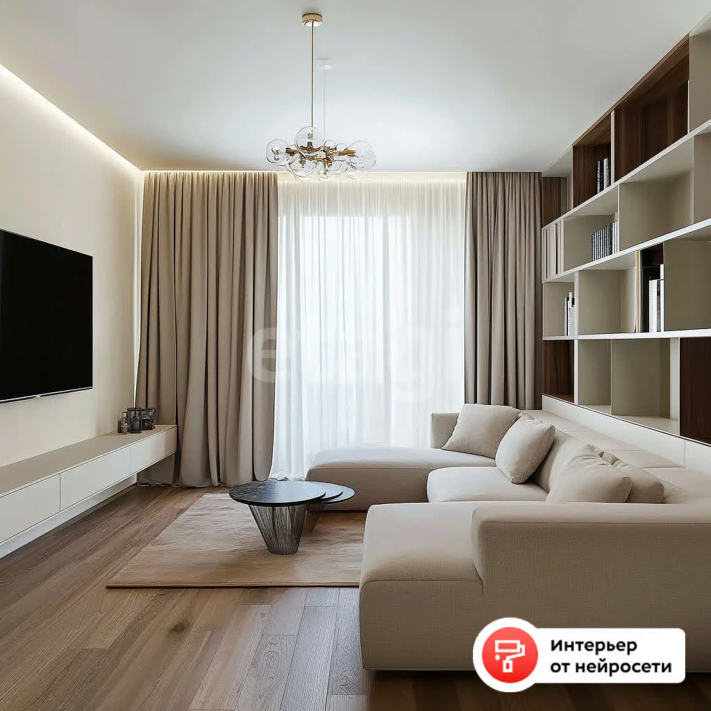 1-к квартира, 49.7м² (Песочная улица, 1к5) - изображение 1