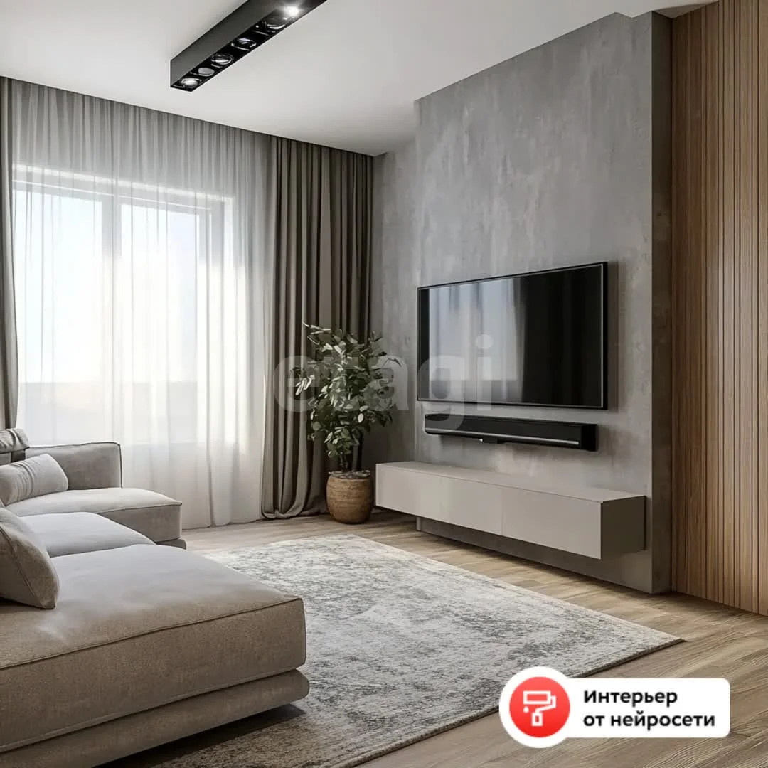 1-к квартира, 37.3м² (улица имени В.Н. Мачуги, 166к2) - миниатюра 2