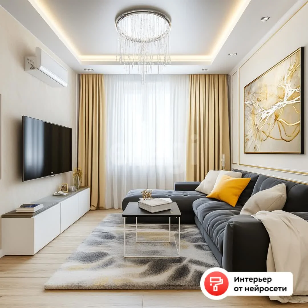 1-к квартира, 35.1м² (улица Лётчика Позднякова, 2к19) - миниатюра 2