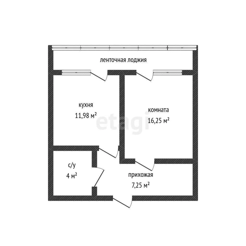 1-к квартира, 41.7м² (Природная улица, 10бк3) - миниатюра 16