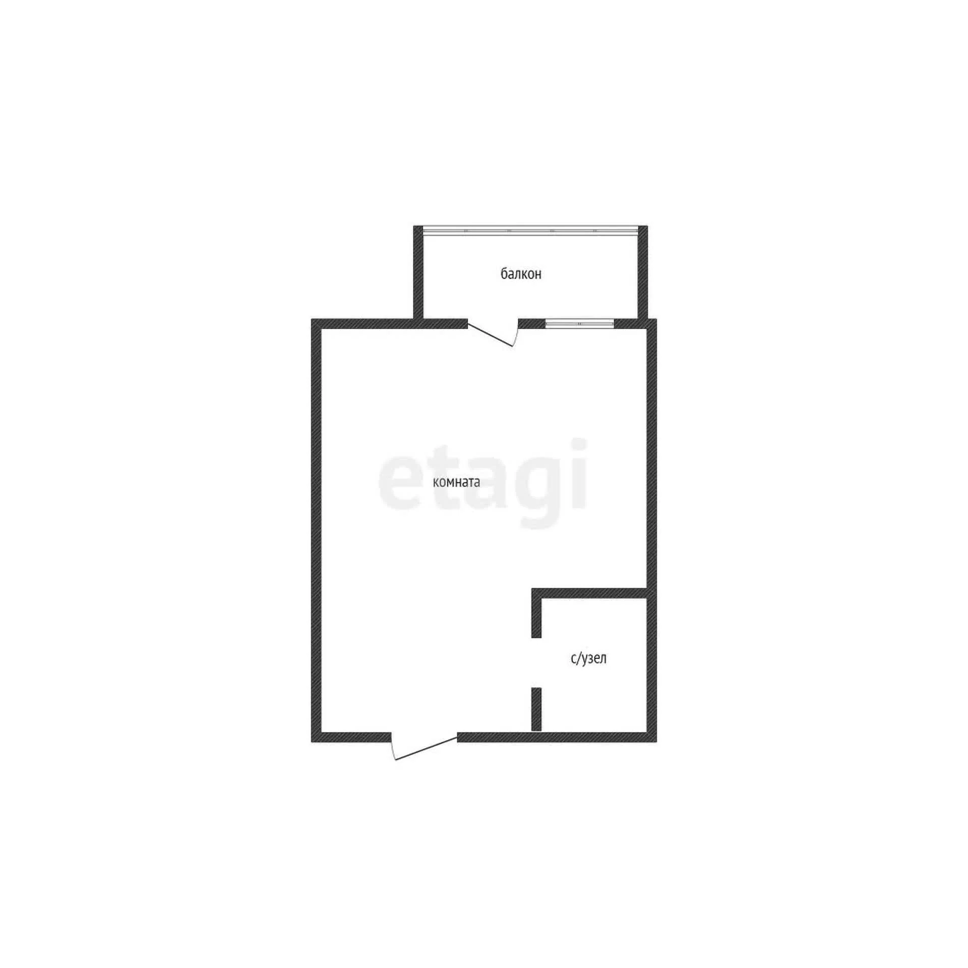 Студия, 21.4м² (улица Западный Обход, 38/1к2) - миниатюра 20