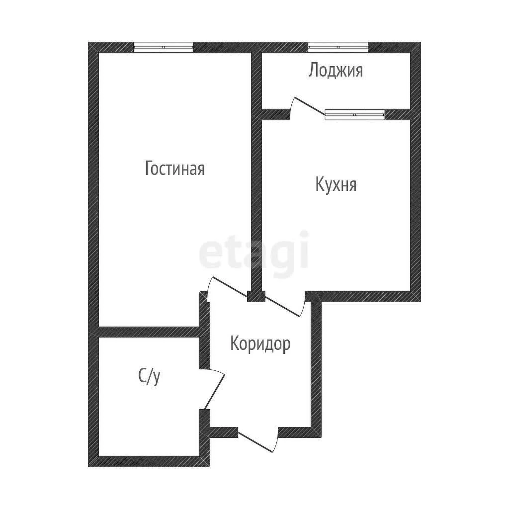 1-к квартира, 35.9м² (улица Снесарева, 10/1) - миниатюра 19