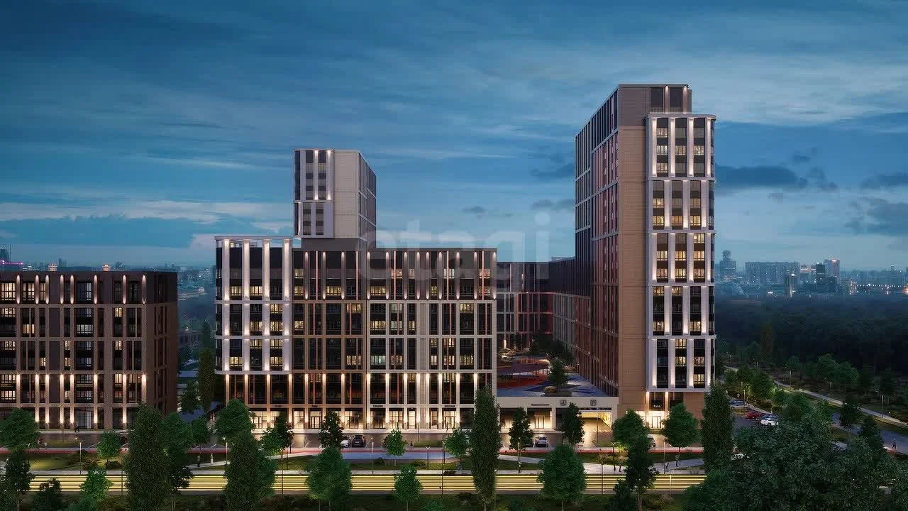 1-к квартира, 49.6м² (улица им. Мурата Ахеджака, 20) - миниатюра 4