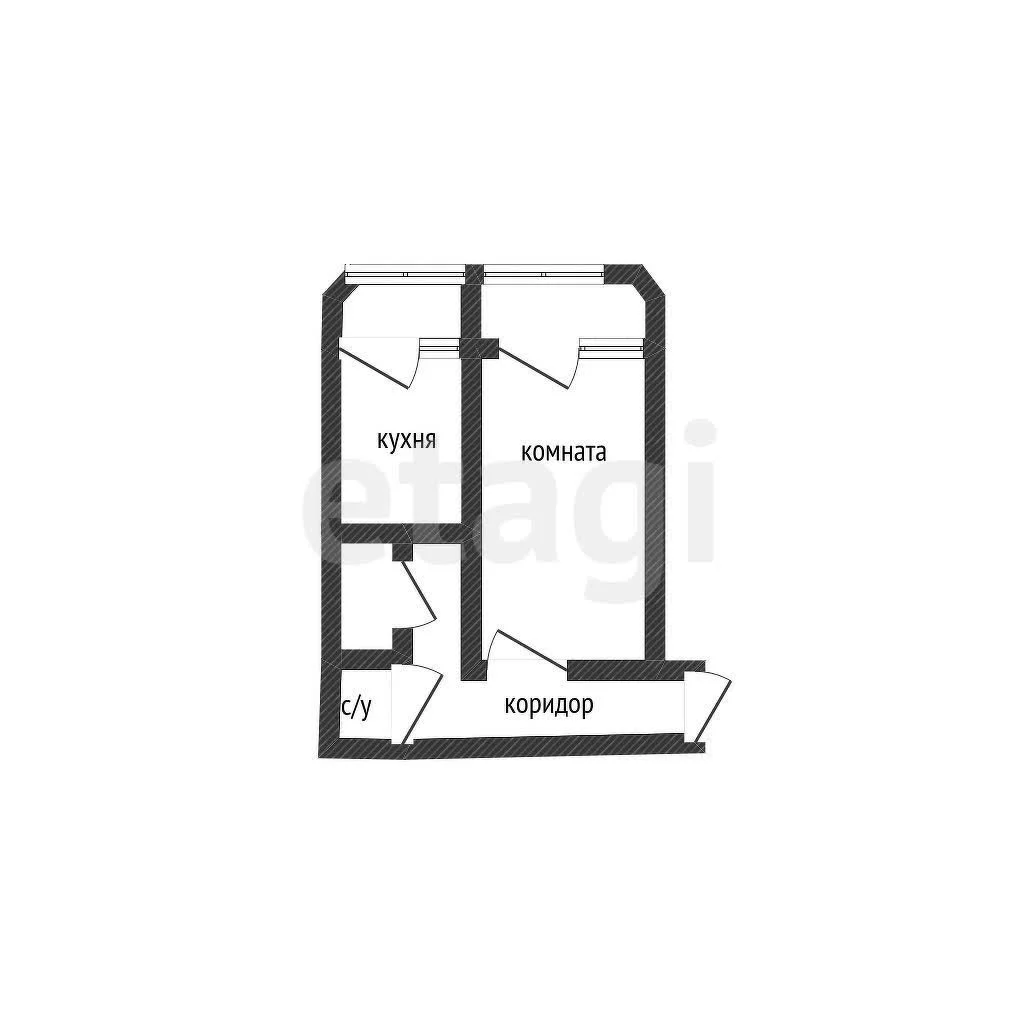 1-к квартира, 52.7м² (Домбайская улица, 12) - миниатюра 18