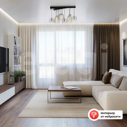 1-к квартира, 54.2м² (улица Будённого, 129) - миниатюра 2