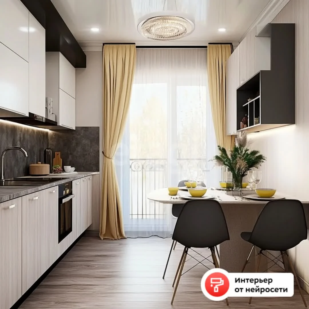 1-к квартира, 44.9м² (улица Красных Партизан, 4/15) - миниатюра 2