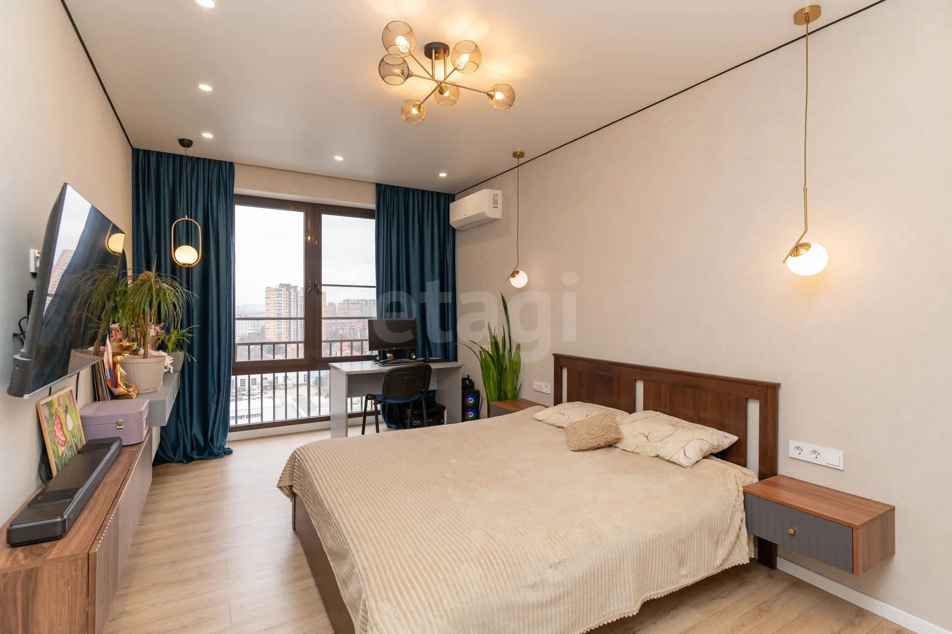 3-к квартира, 87.3м² (Гаражная улица, 87) - изображение 1
