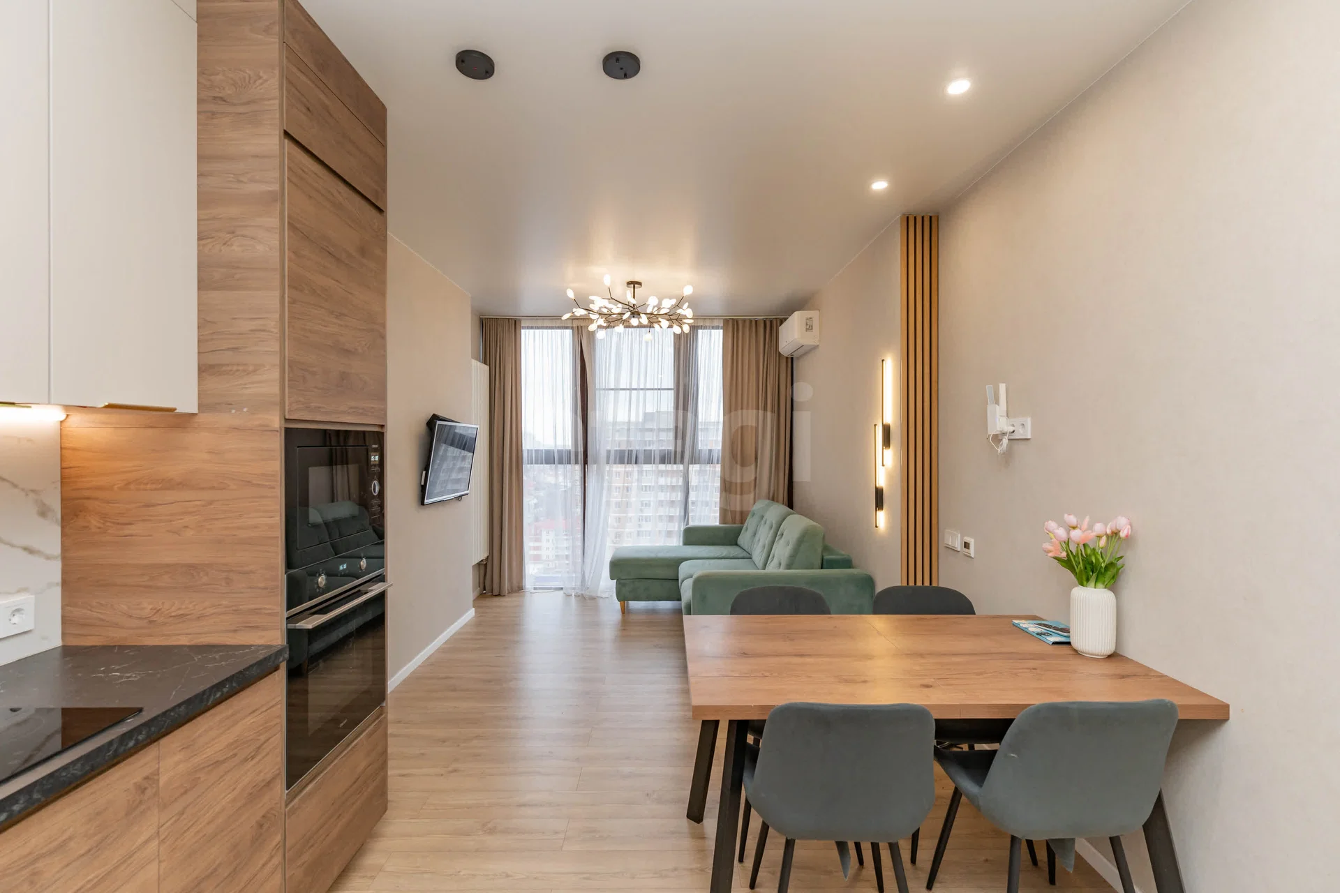 3-к квартира, 87.3м² (Гаражная улица, 87) - миниатюра 2