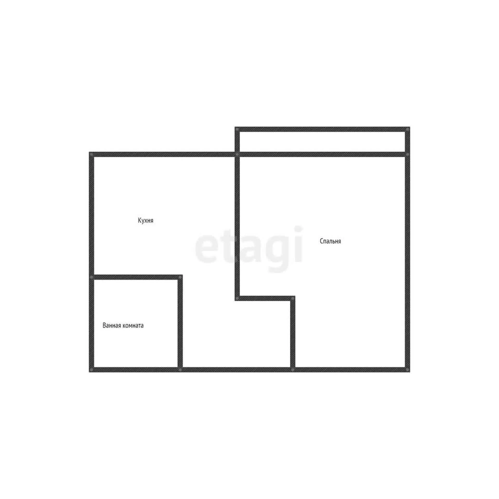 1-к квартира, 31.5м² (улица имени Владимира Жириновского, 1к1) - миниатюра 19