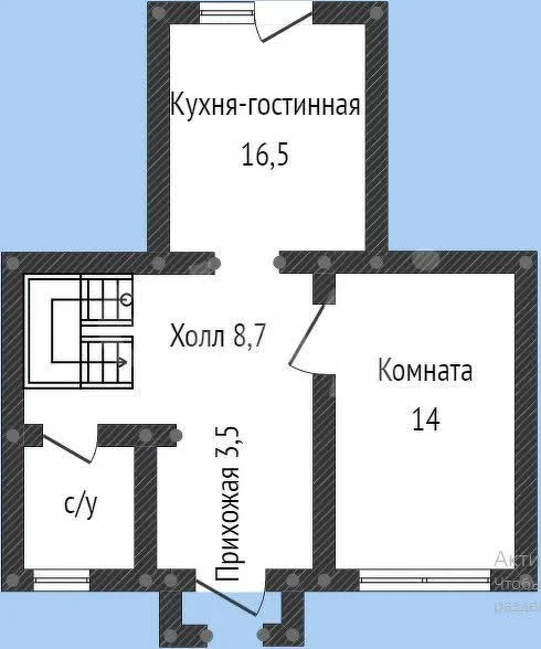 3-к квартира, 117.4м² (улица Баха, 9) - изображение 1