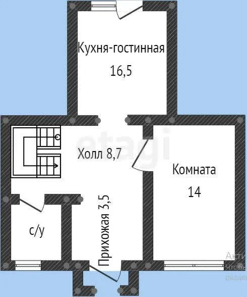 3-к квартира, 117.4м² (улица Баха, 9) - миниатюра 22