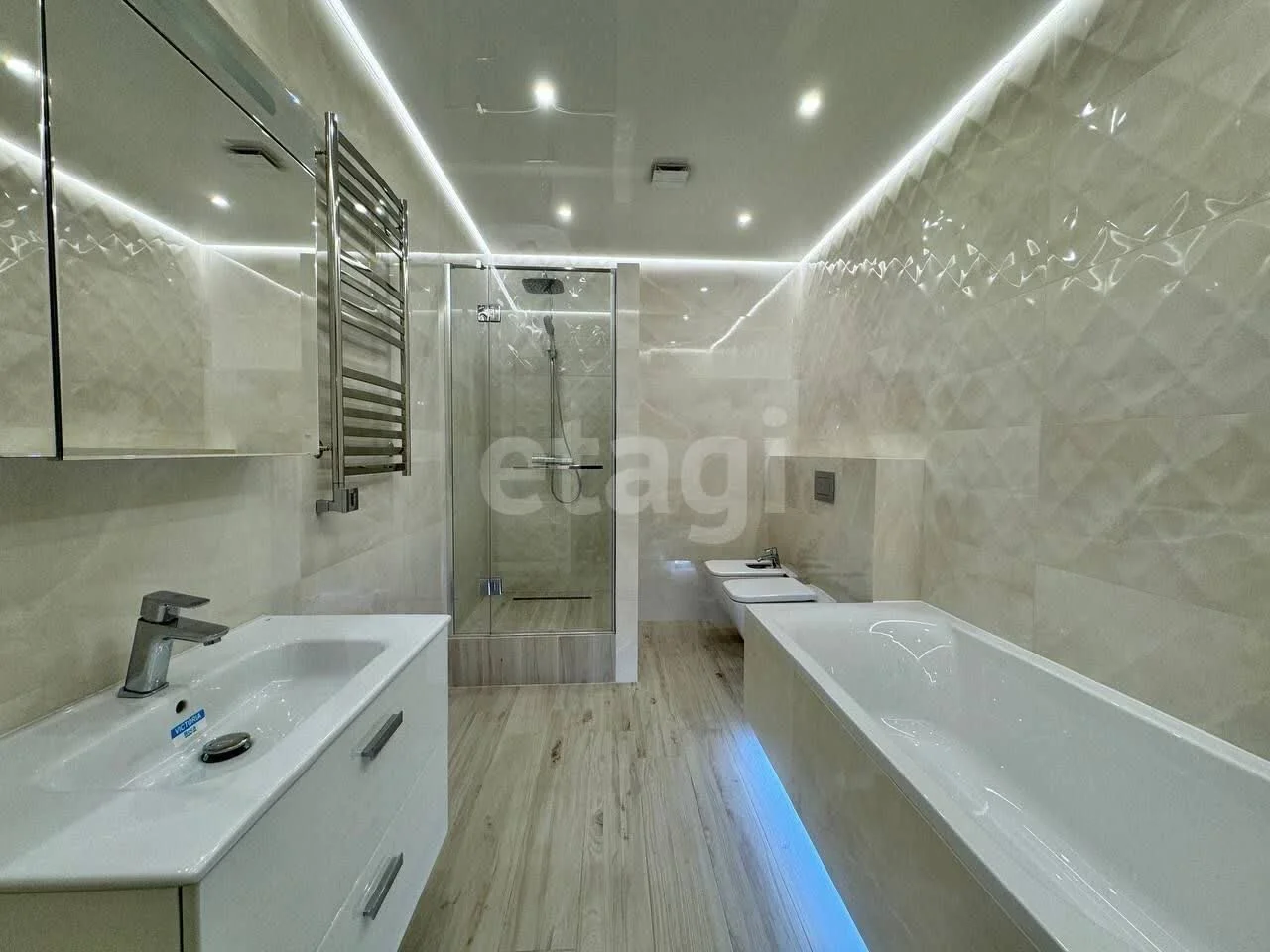 3-к квартира, 97.7м² (улица Кубанская Набережная, 39) - миниатюра 12