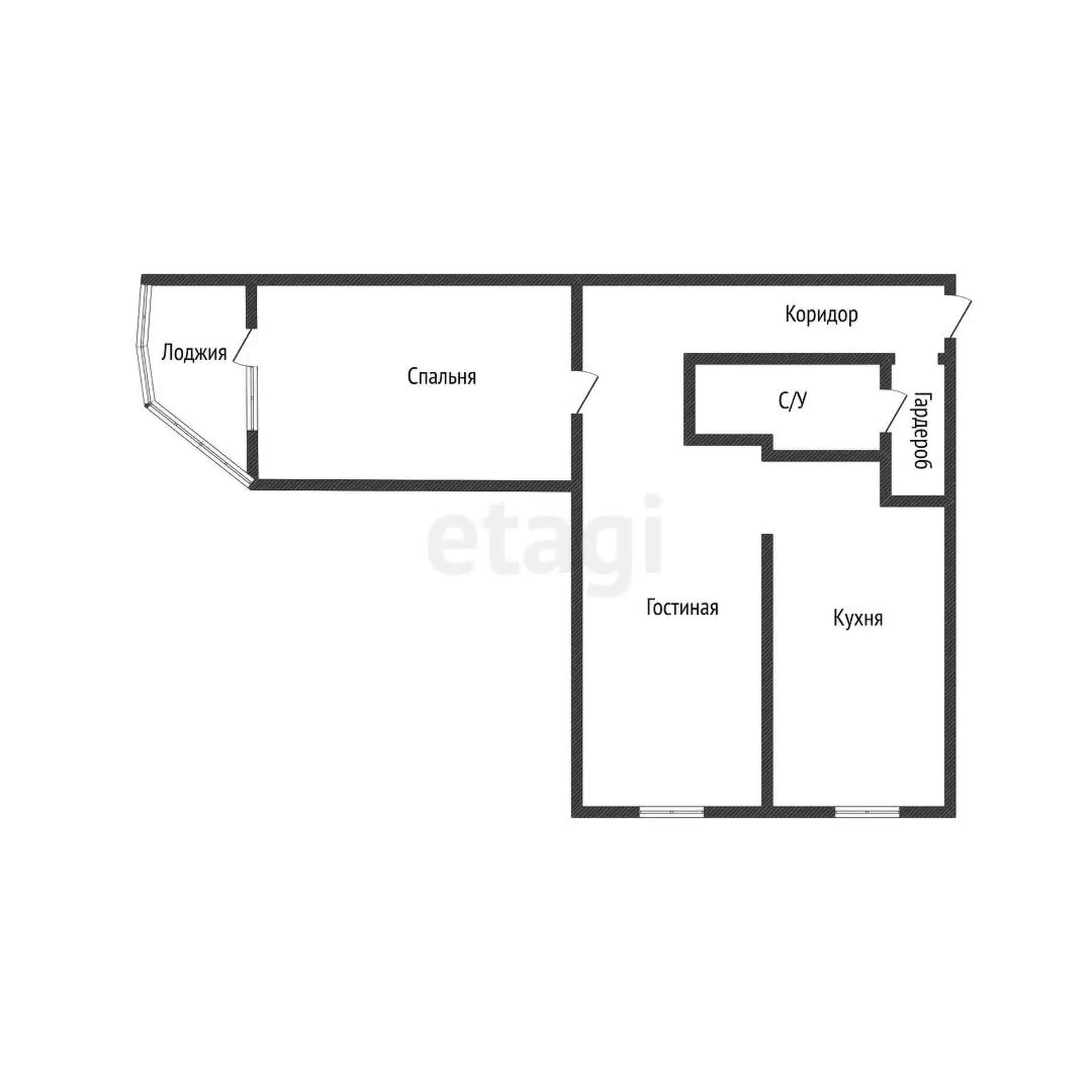 2-к квартира, 60.1м² (Командорская улица, 9/1) - миниатюра 12