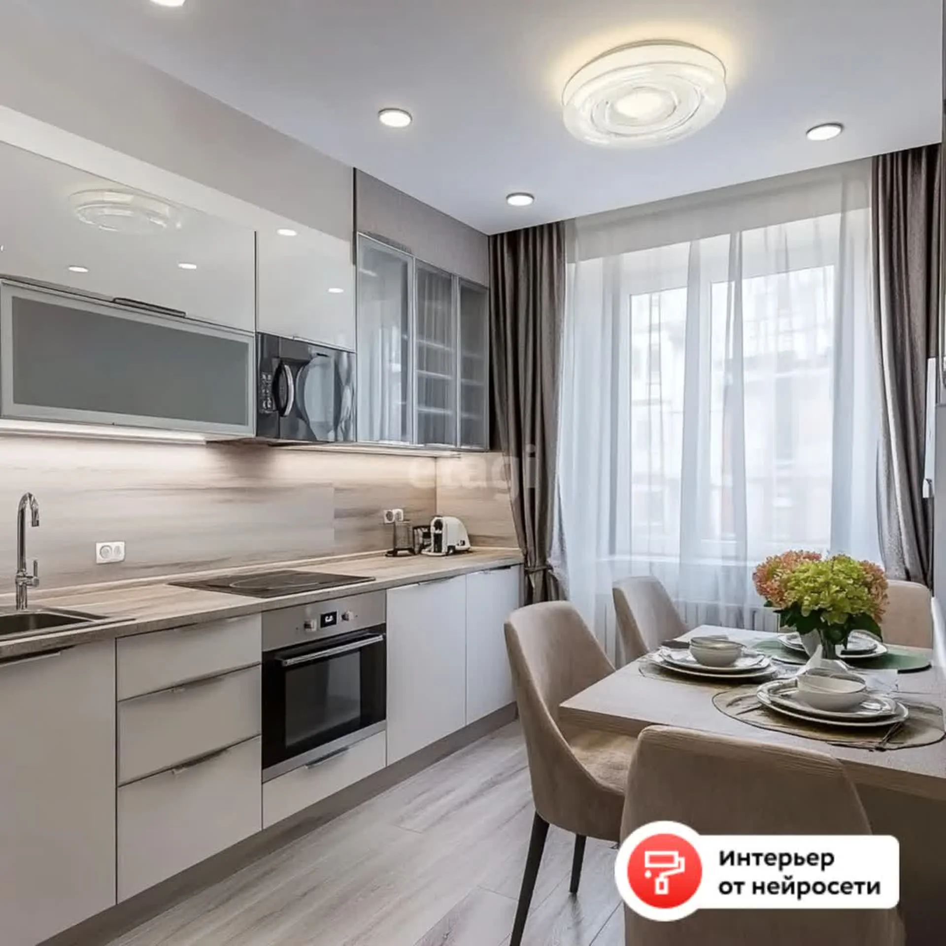 1-к квартира, 43.4м² (улица имени Снесарева, 10к2) - миниатюра 2