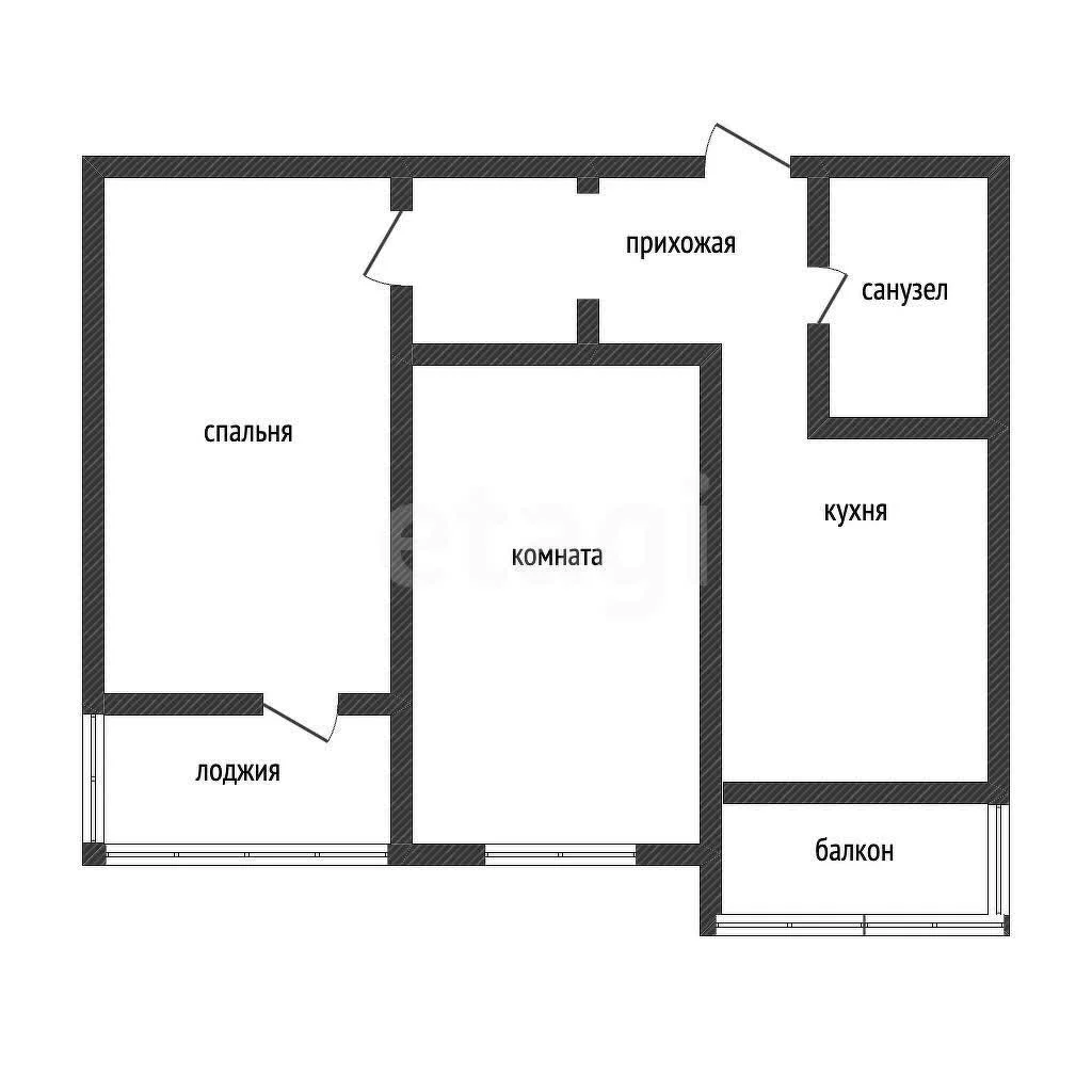 2-к квартира, 66м² (улица имени Героя Ростовского, 8к5) - миниатюра 2