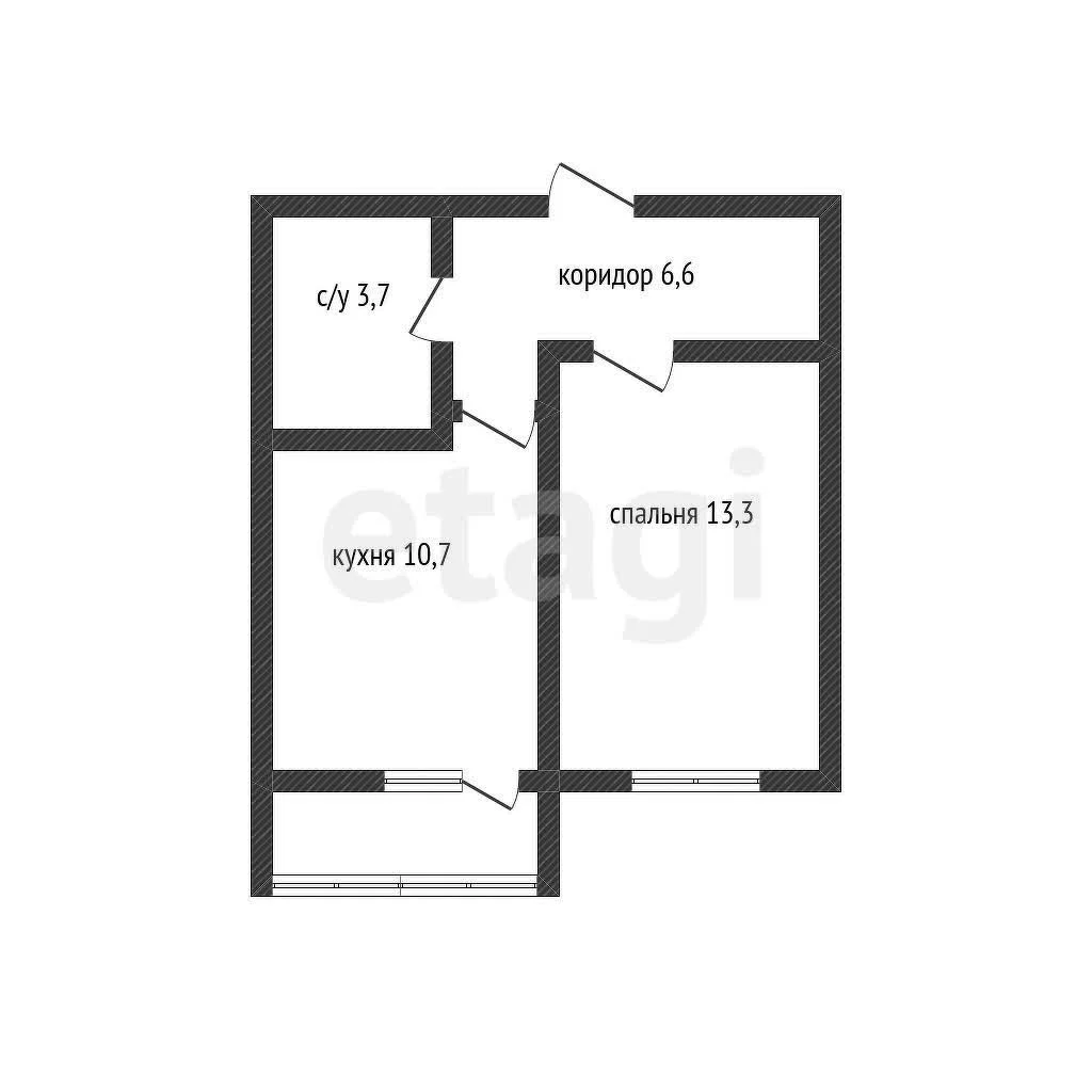 1-к квартира, 36м² (улица имени Героя Ростовского, 8к4) - миниатюра 16