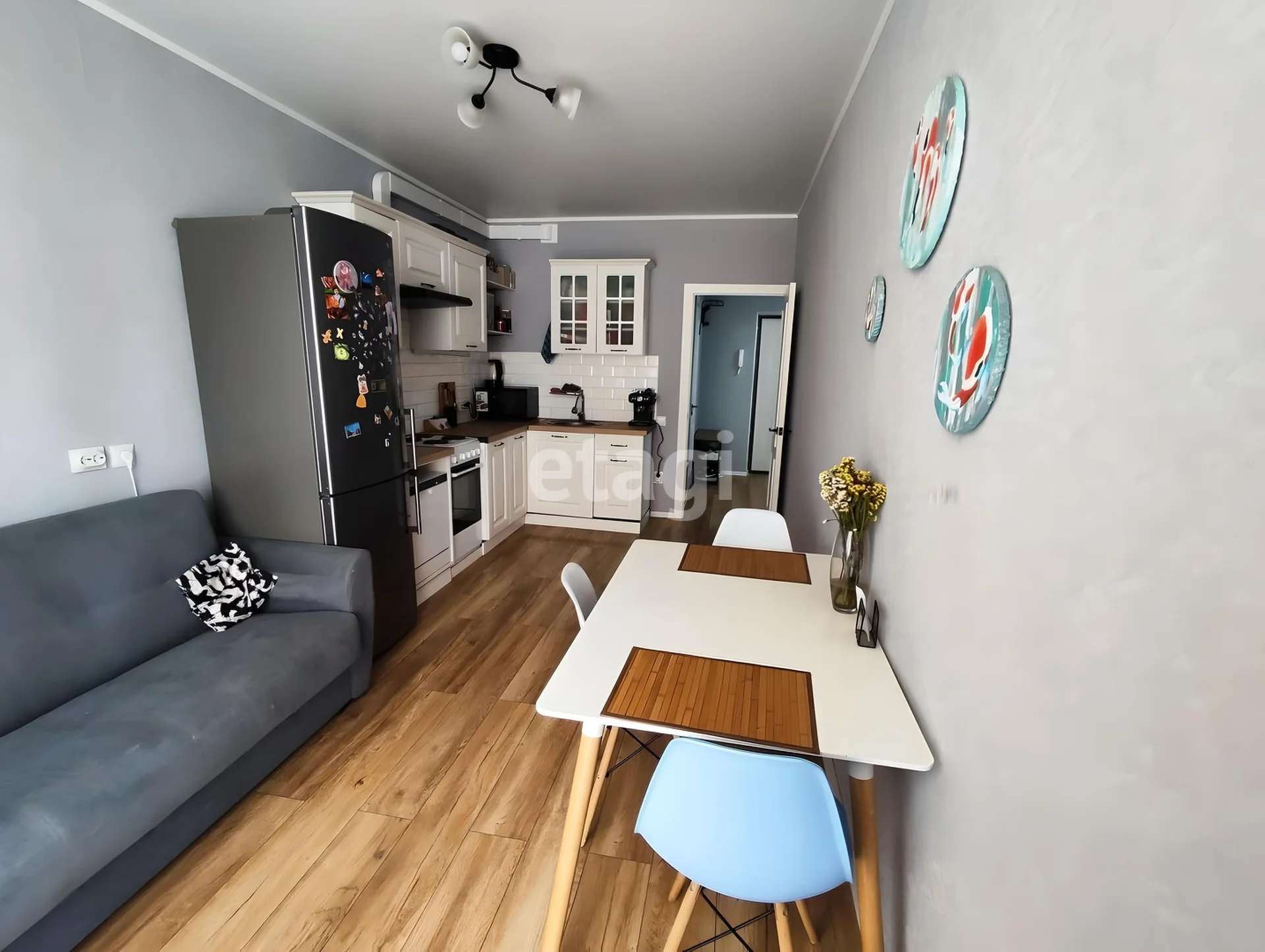 2-к квартира, 60.7м² (улица Евгении Жигуленко, 3к1) - миниатюра 2