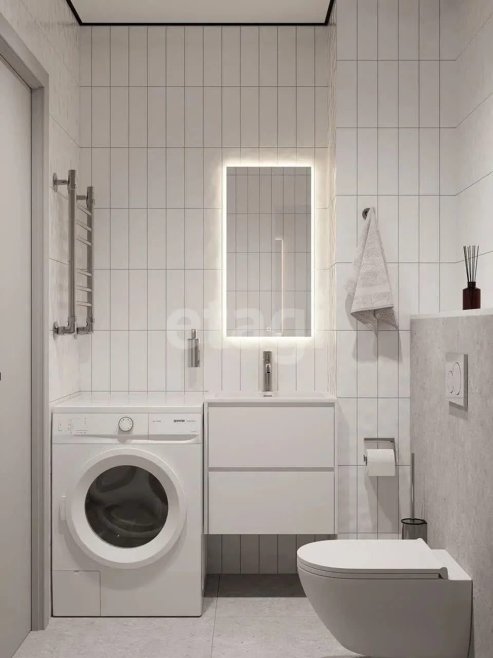 Студия, 28.3м² (улица имени Героя Дангиреева, ) - миниатюра 5