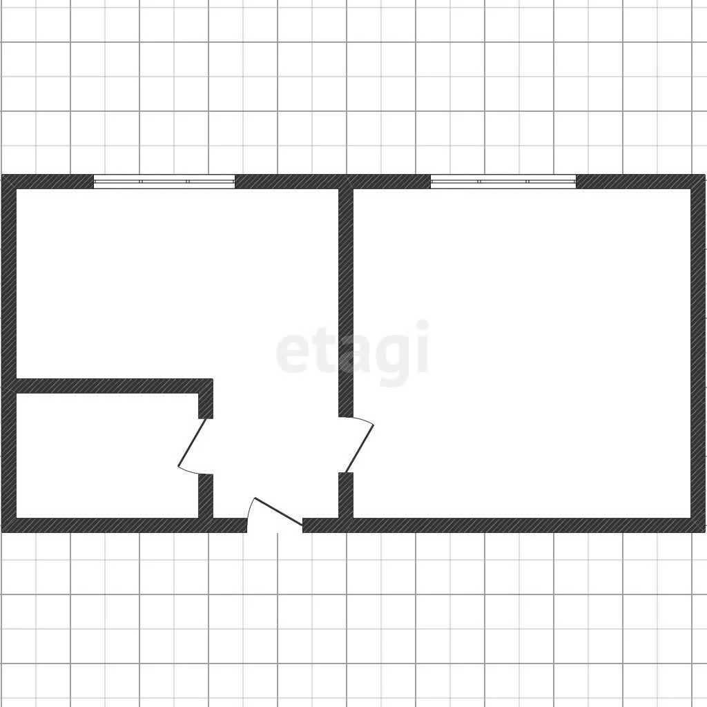 1-к квартира, 43.7м² (Шоссейная улица, 63к1) - миниатюра 12