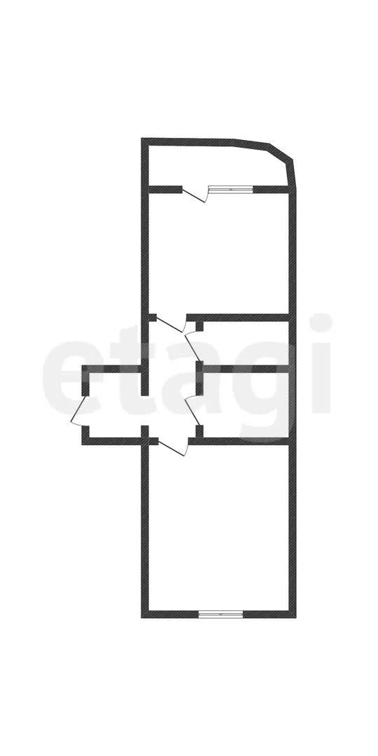 1-к квартира, 40.9м² (улица имени Николая Семеновича Котлярова, 6) - миниатюра 16