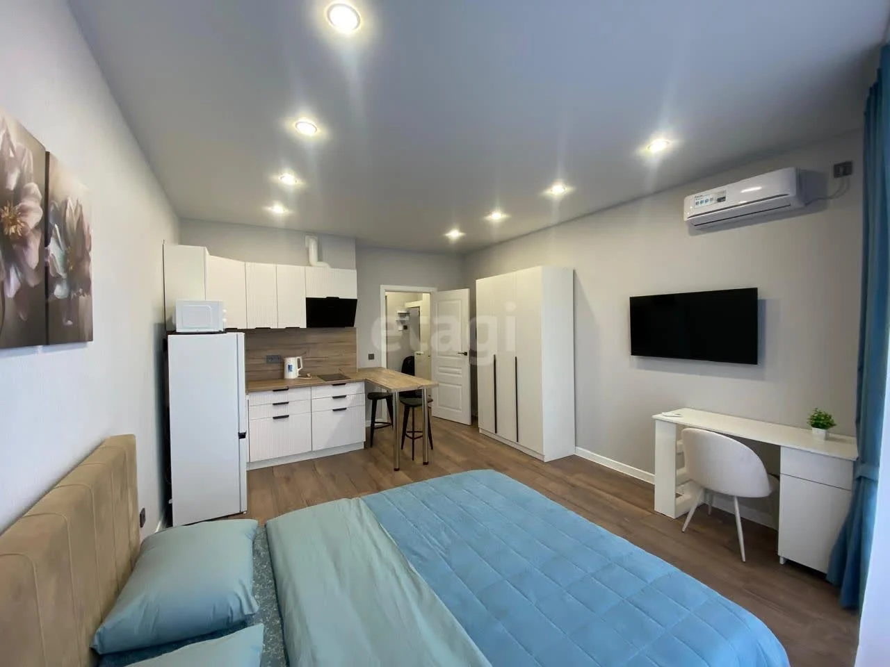 Студия, 26.5м² (улица Ивана Беличенко, 90к1) - миниатюра 3