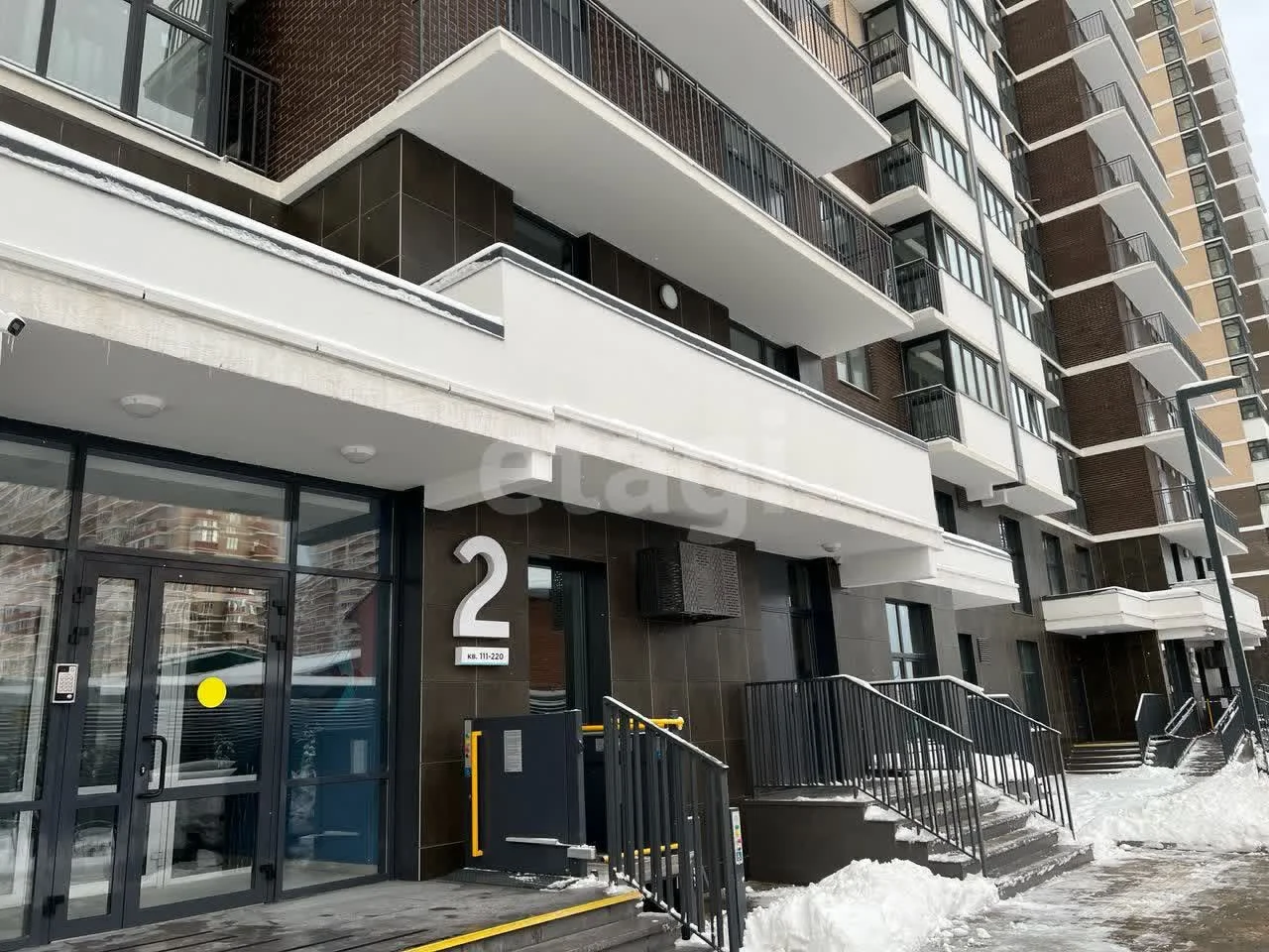 3-к квартира, 76.7м² (улица Автолюбителей, 1гк2) - миниатюра 24