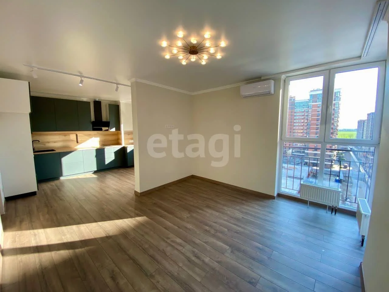 2-к квартира, 46.6м² (улица Ивана Беличенко, 87) - изображение 1