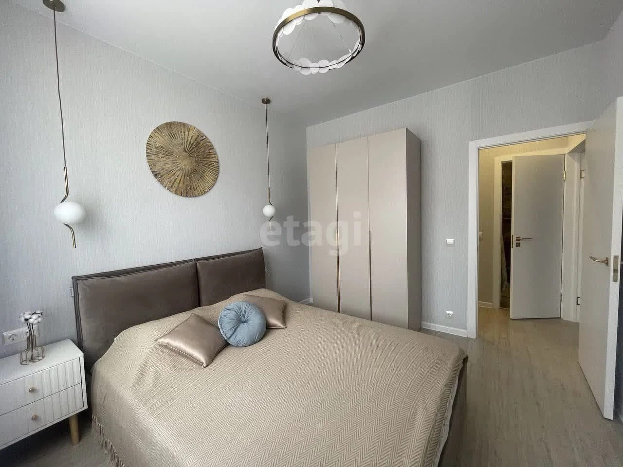 1-к квартира, 36.9м² (улица Лётчика Позднякова, 2к19) - миниатюра 4