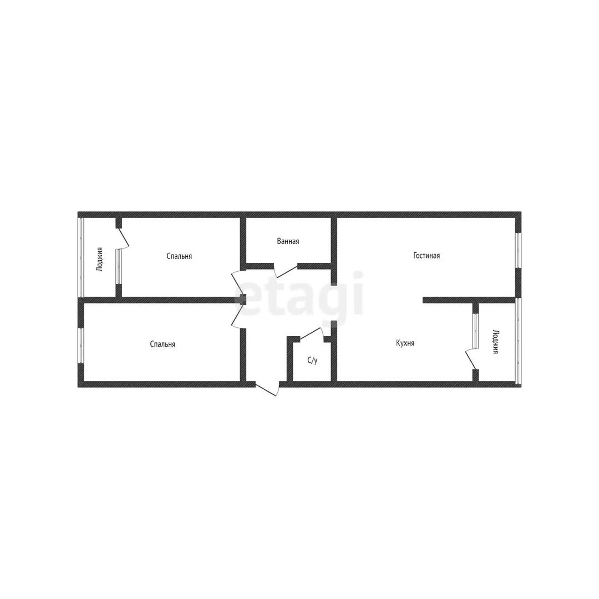 3-к квартира, 89.3м² (улица имени В.Н. Мачуги, 166ак1) - миниатюра 18