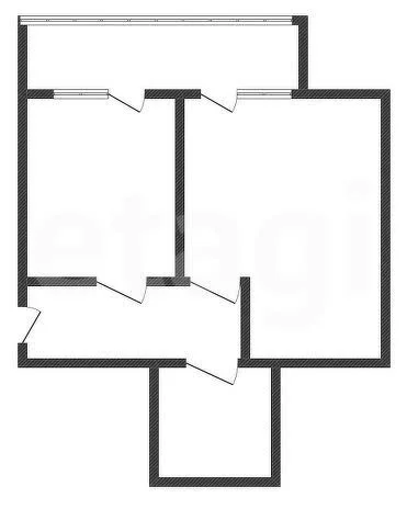 1-к квартира, 37.1м² (Бжегокайская улица, 25к1) - изображение 1