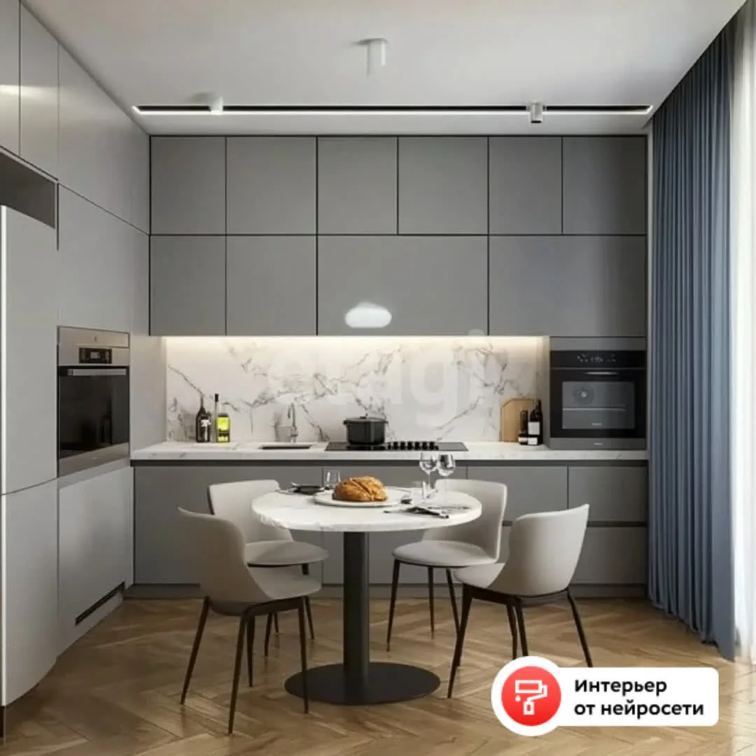 1-к квартира, 37.1м² (Бжегокайская улица, 25к1) - миниатюра 2