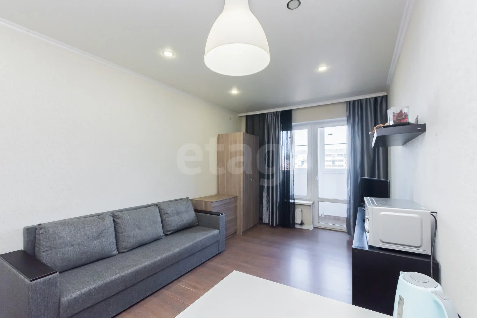 Студия, 23.5м² (улица Бигдая, 12)
