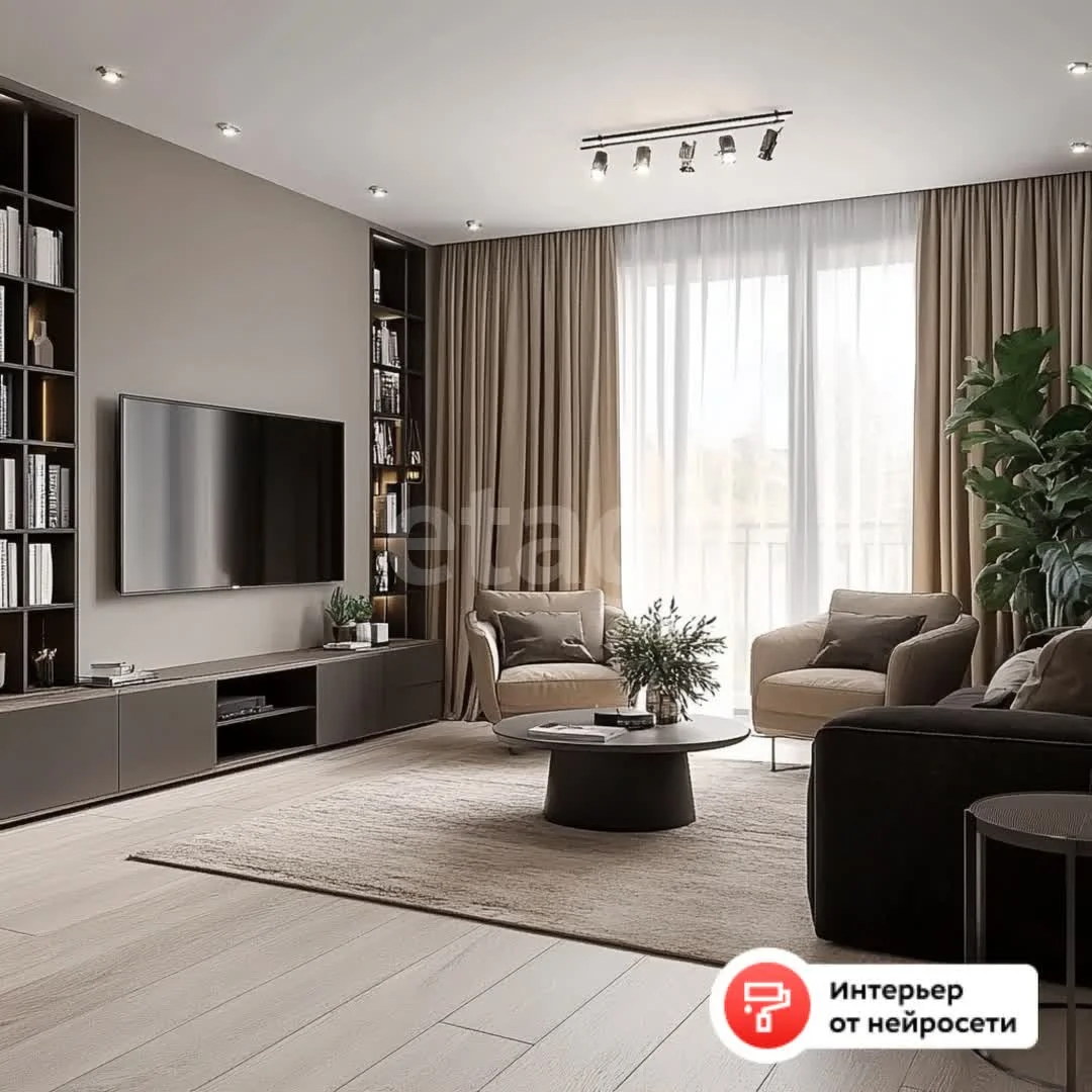 3-к квартира, 143м² (Московская улица, 57/1) - миниатюра 4
