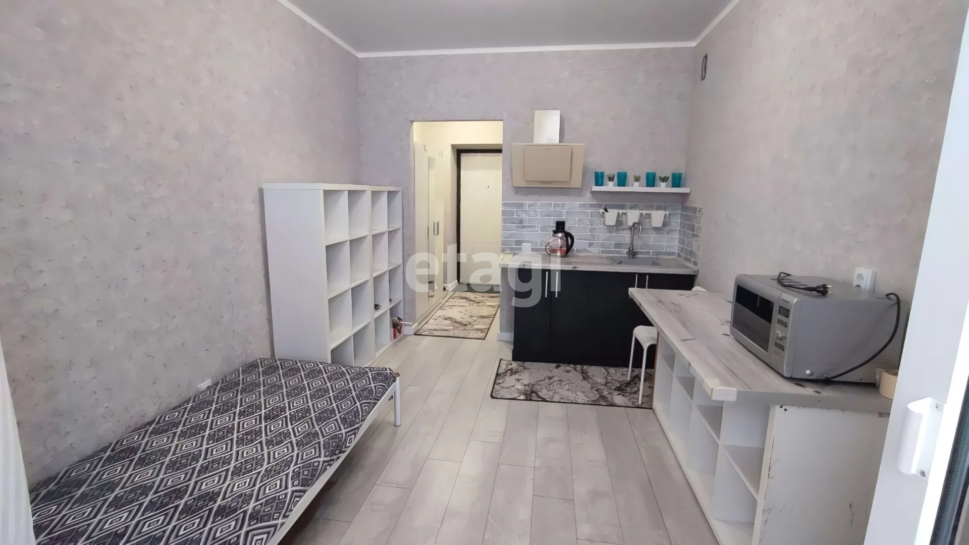 Студия, 17.6м² (улица Генерала Петрова, 43) - миниатюра 2