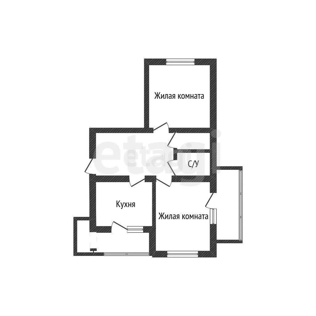 2-к квартира, 71м² (Школьная улица, 13/5) - миниатюра 12
