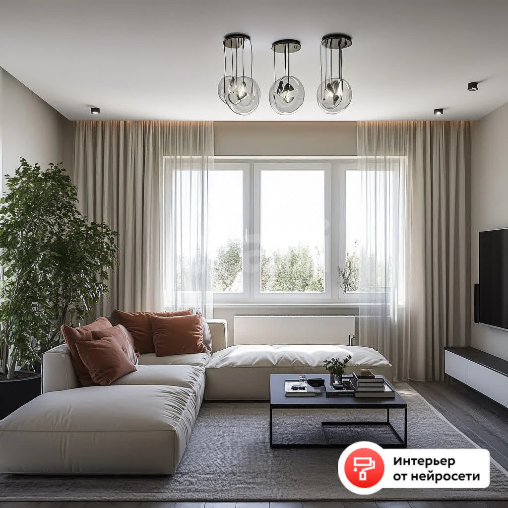 2-к квартира, 50.1м² (проспект имени писателя Знаменского, 34) - миниатюра 2