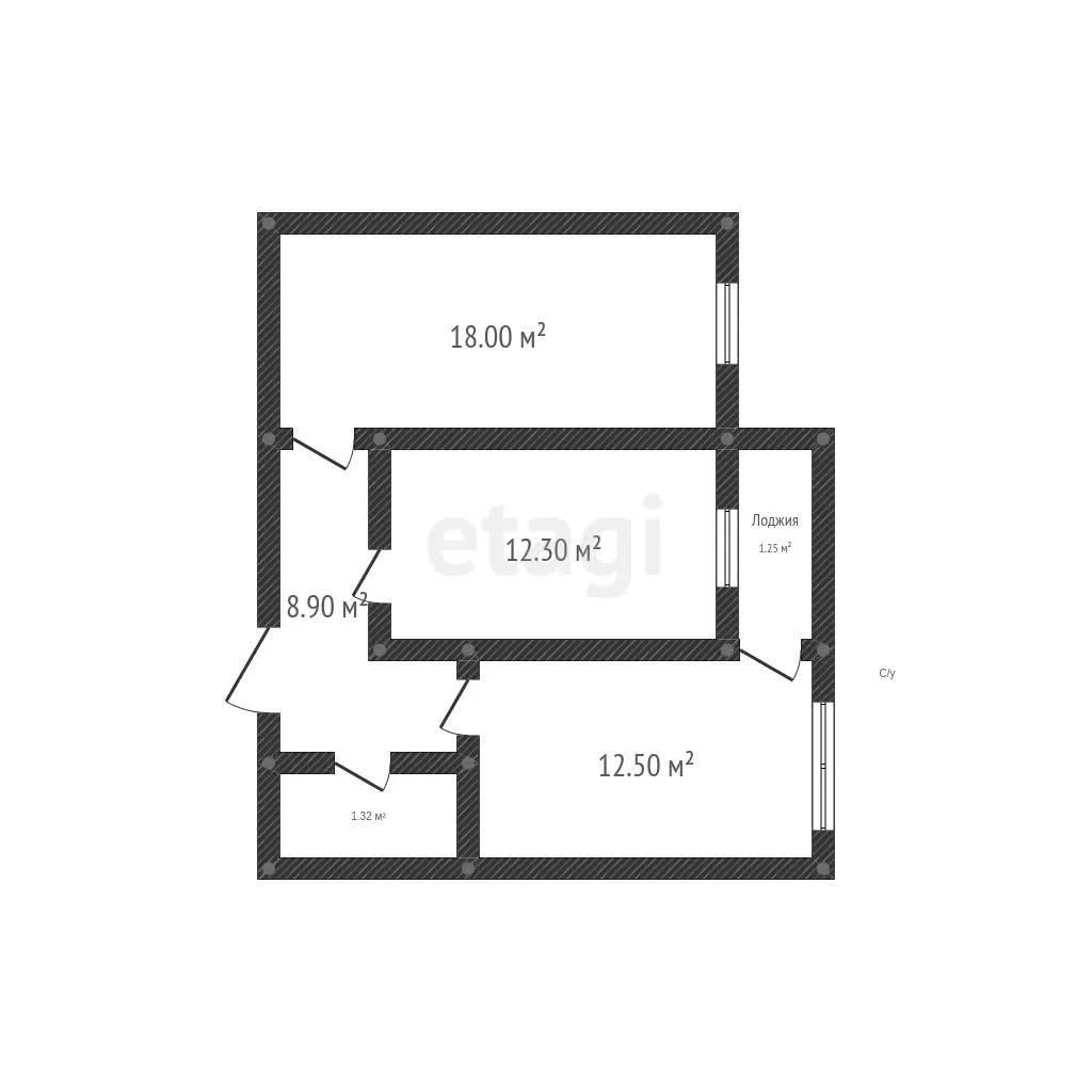 4-к+ квартира, 107м² (улица имени С.В. Рахманинова, 7) - миниатюра 27