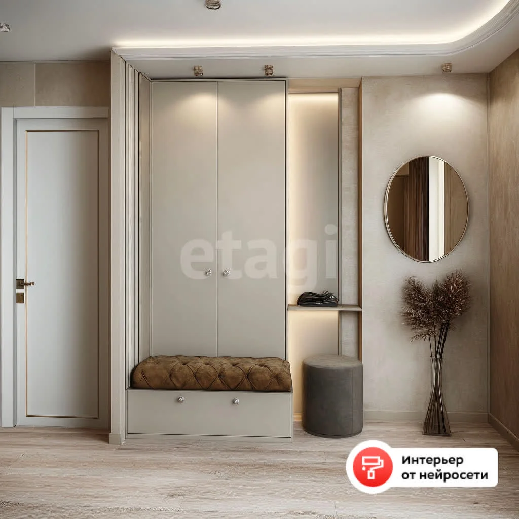 1-к квартира, 39.3м² (улица имени Валерия Гассия, 4/7к2) - миниатюра 12