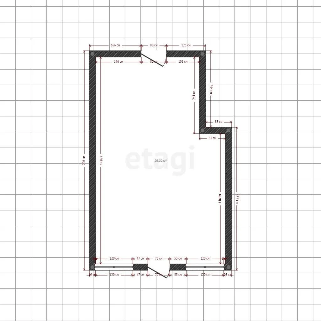 Студия, 25.3м² (Заполярная улица, 39к10) - миниатюра 6