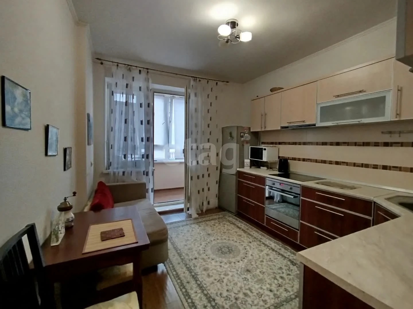 1-к квартира, 41.2м² (улица Максима Горького, 34/2) - миниатюра 3