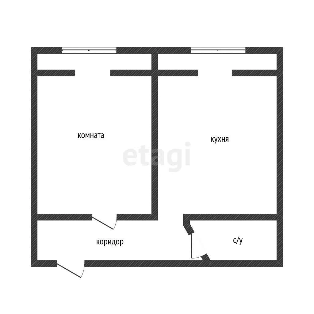 1-к квартира, 35.1м² (Тепличная улица, 104) - миниатюра 25