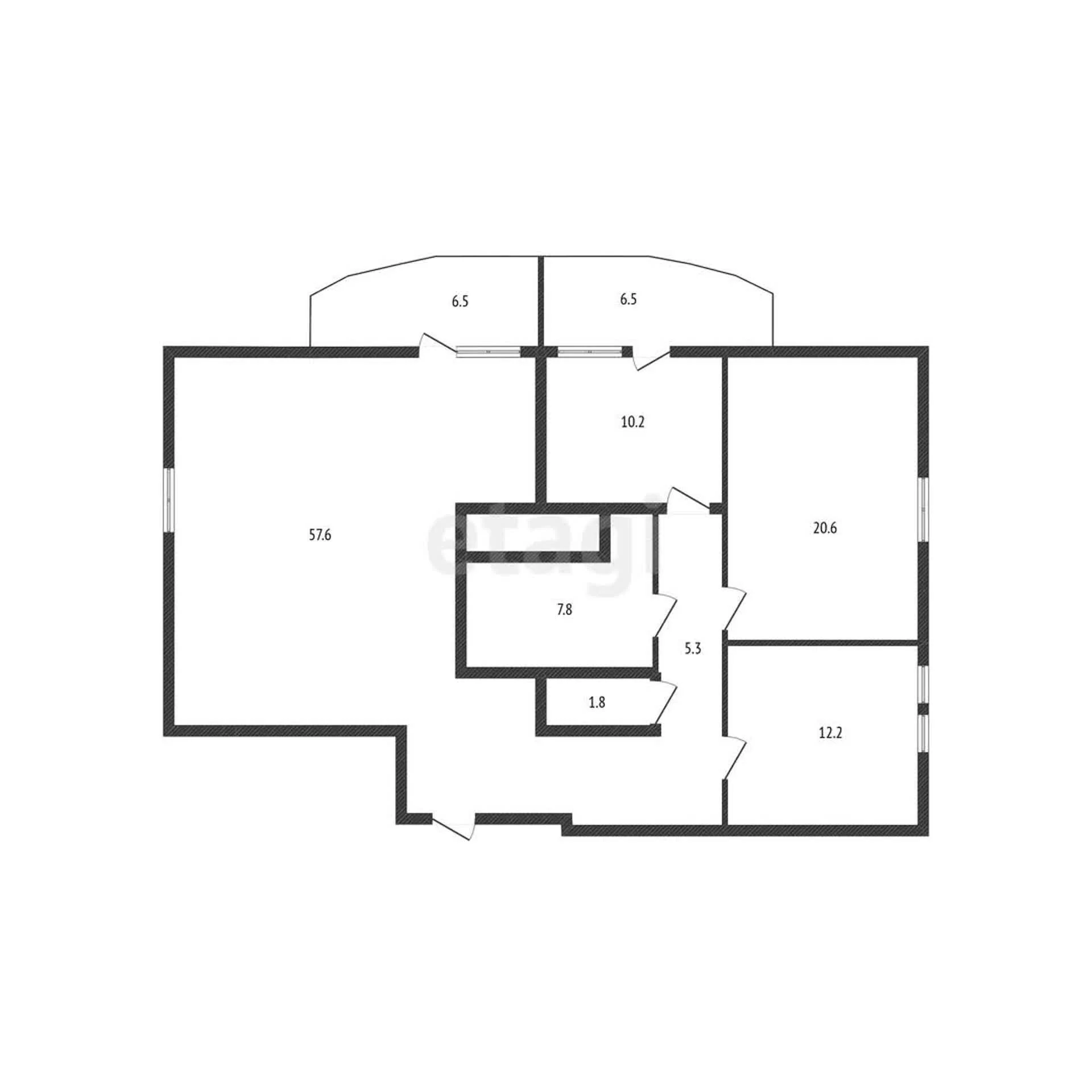 4-к+ квартира, 114.9м² (улица Ивана Рослого, 2/1) - миниатюра 28