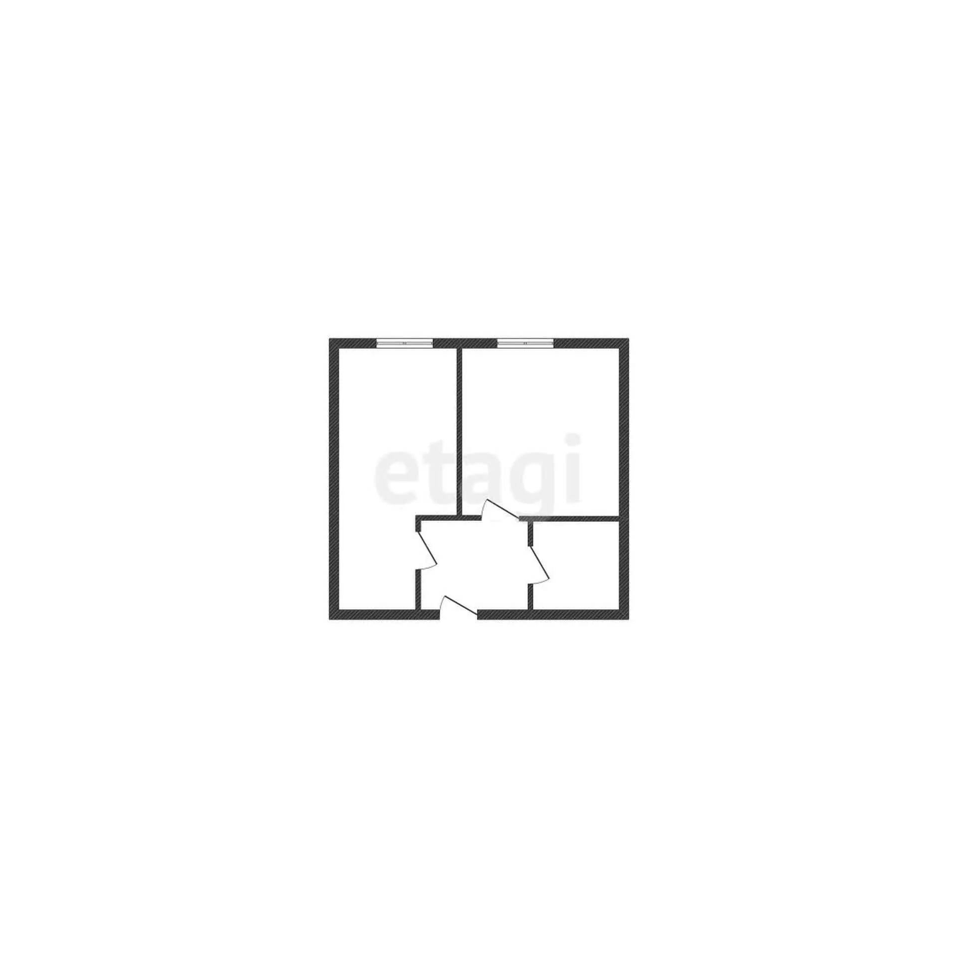 1-к квартира, 43.3м² (Песочная улица, 1к5) - миниатюра 14