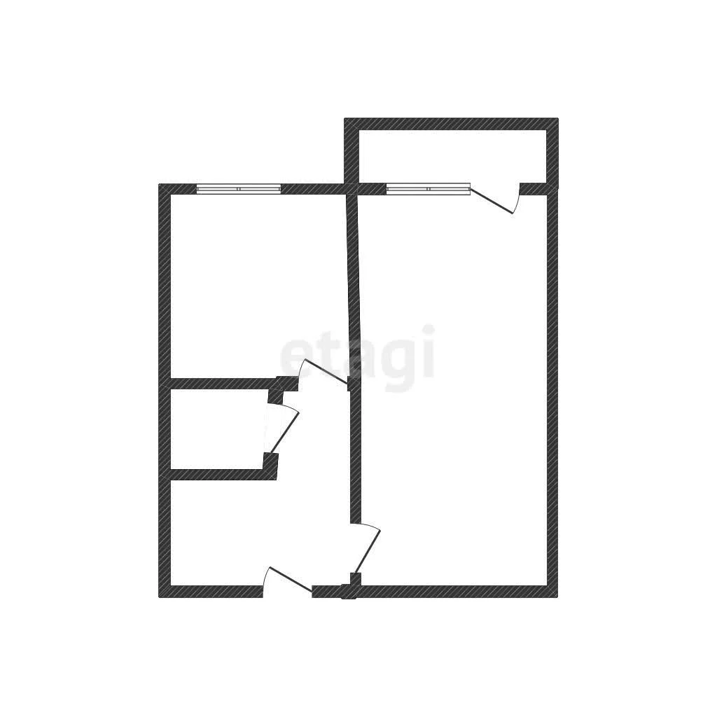 1-к квартира, 31.8м² (Войсковая улица, 4к12) - миниатюра 32