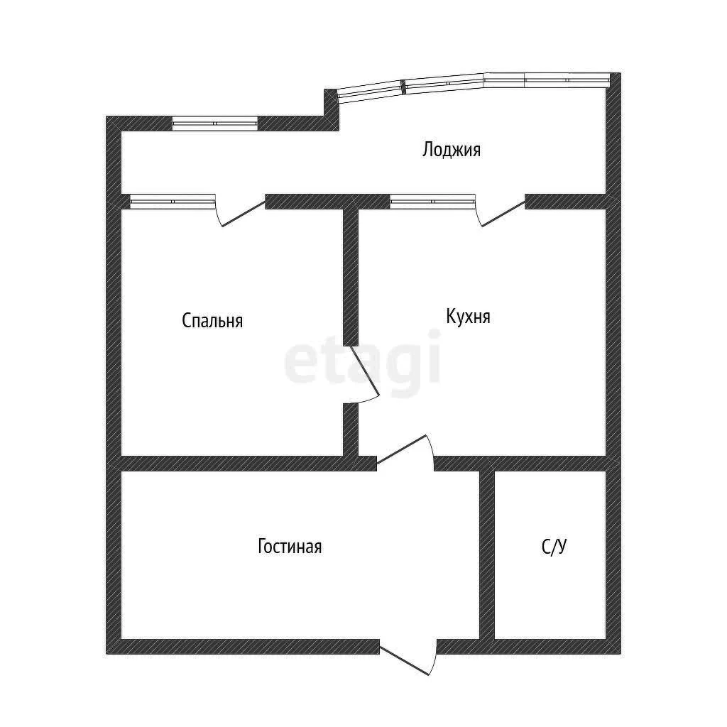 1-к квартира, 50м² (Сормовская улица, 208/2) - миниатюра 8