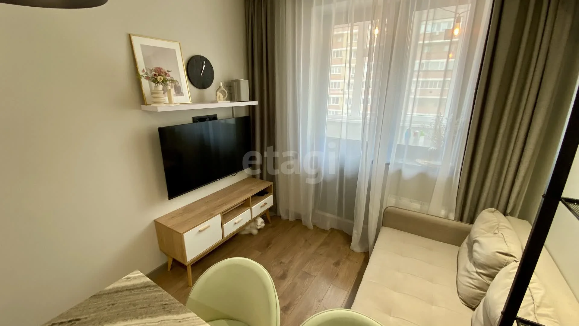 1-к квартира, 39.6м² (улица Евгении Жигуленко, 3к1) - миниатюра 2