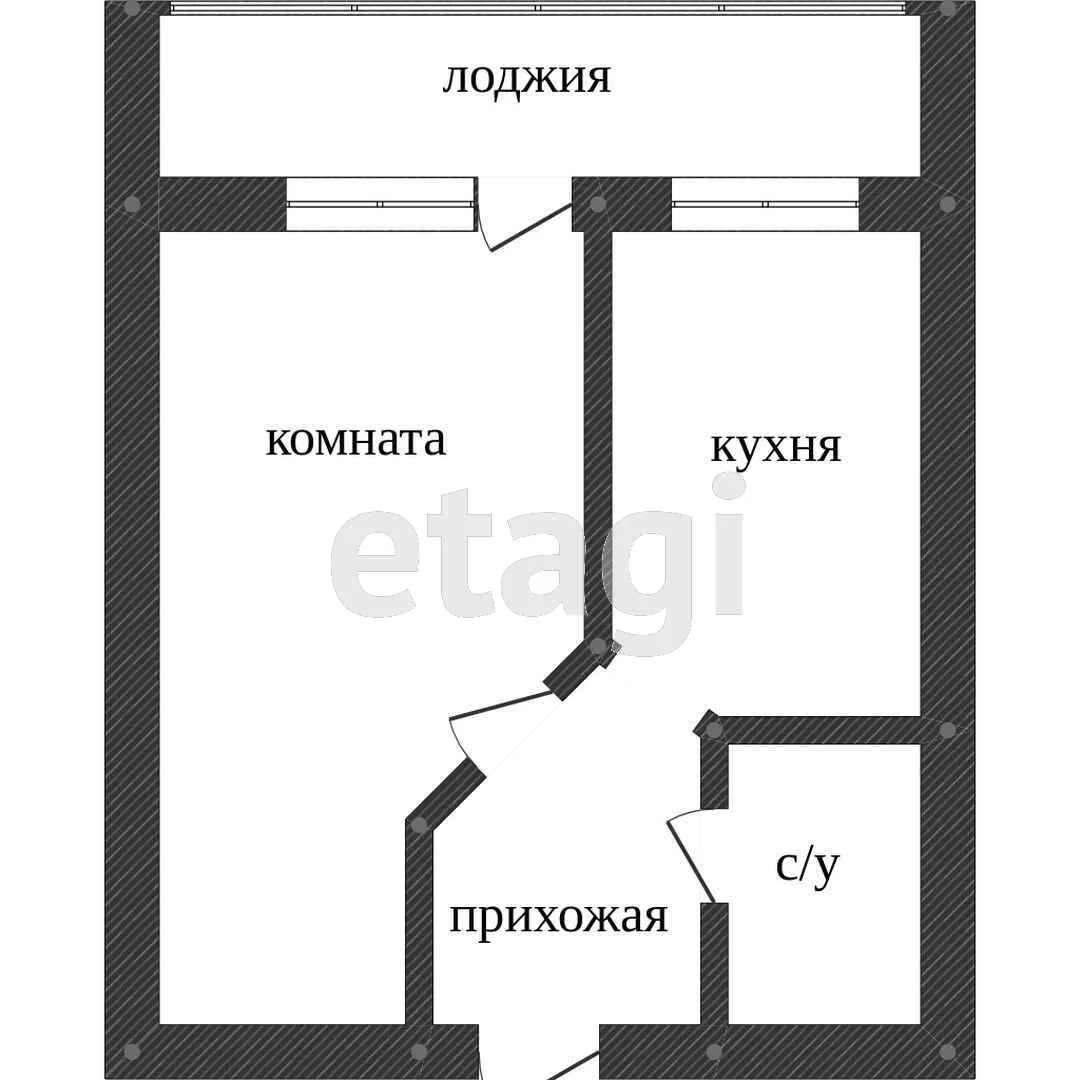 1-к квартира, 39.6м² (улица Евгении Жигуленко, 3к1) - миниатюра 23