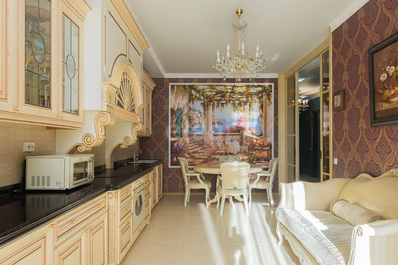 3-к квартира, 131м² (улица Кубанская Набережная, 37/11) - миниатюра 7