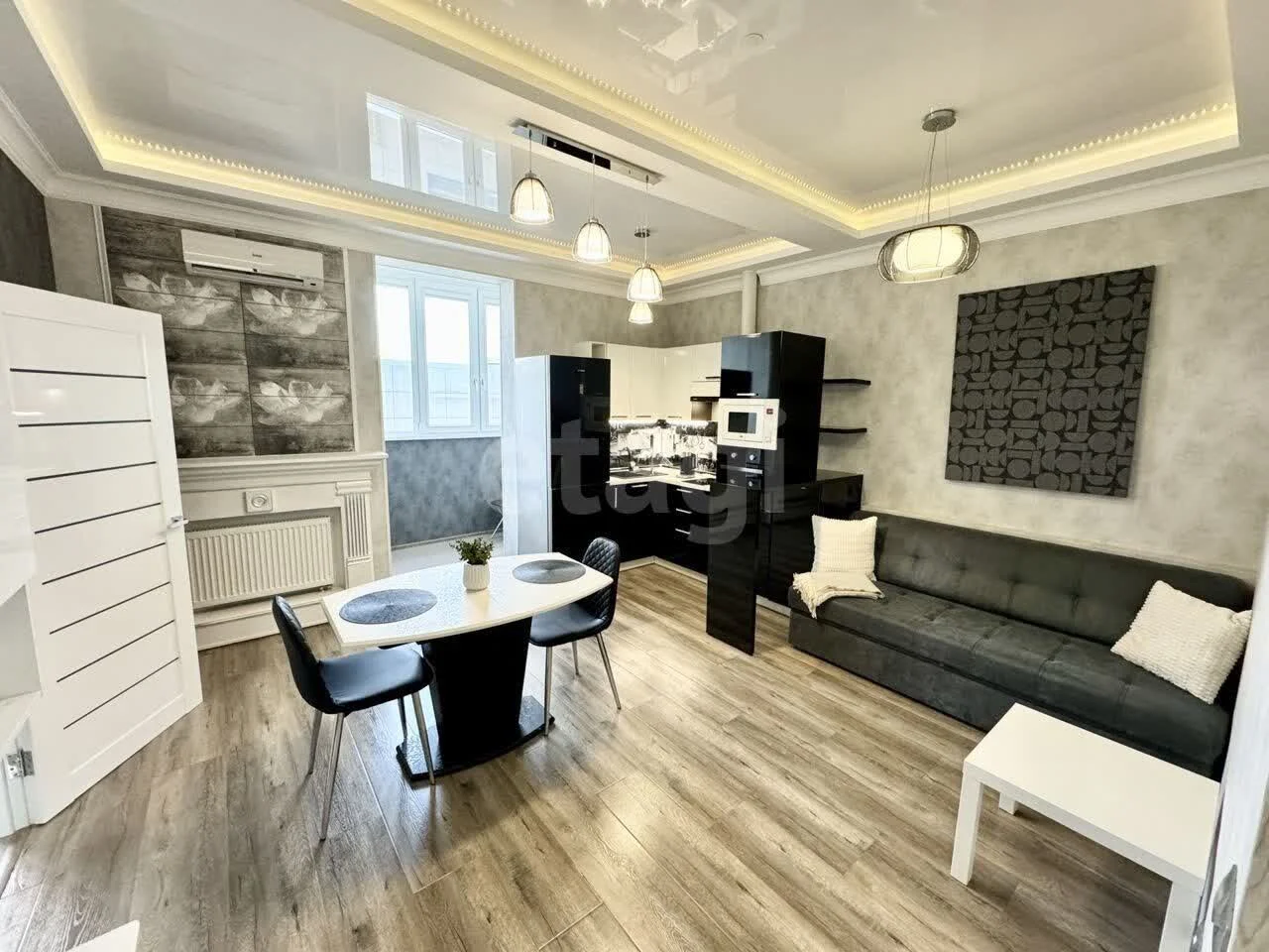 1-к квартира, 45.4м² (улица Кубанская Набережная, 39) - изображение 1