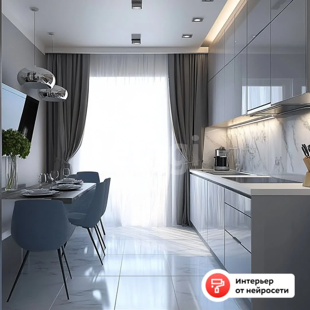 1-к квартира, 32.3м² (улица Ивана Беличенко, 89) - миниатюра 2